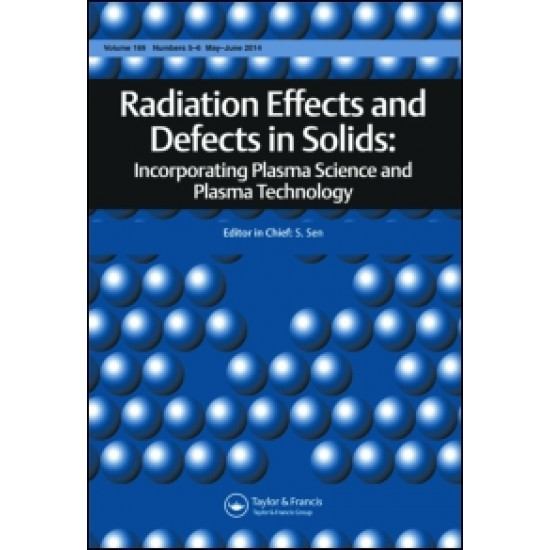 Radiation Effects and Defects in Solids