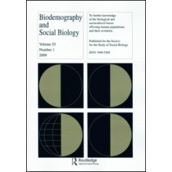 Biodemography and Social Biology