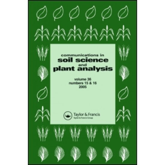 Communications in Soil Science and Plant Analysis