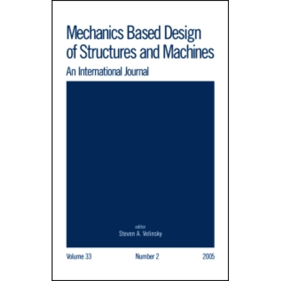 Mechanics Based Design of Structures and Machines