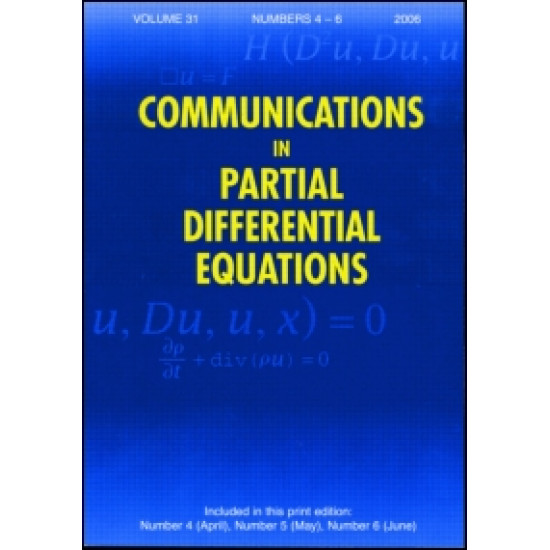 Communications in Partial Differential Equations