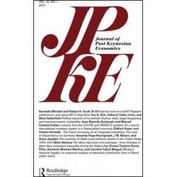 Journal of Post Keynesian Economics