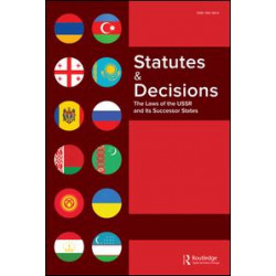 Statutes & Decisions: The Laws of the USSR and its Successor States