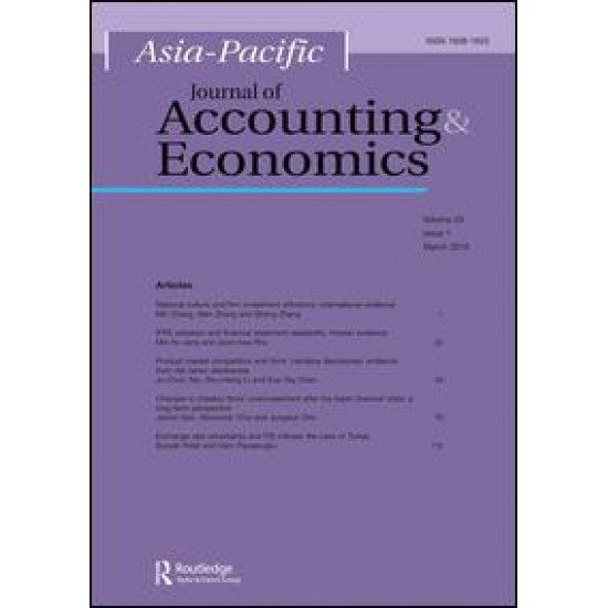 Asia-Pacific Journal of Accounting & Economics