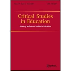 Critical Studies in Education