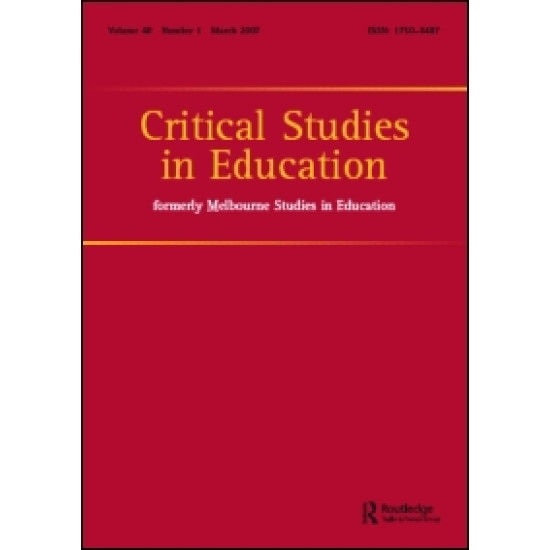 Critical Studies in Education