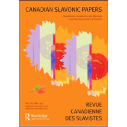 Canadian Slavonic Papers/Revue Canadienne des Slavistes