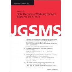 Journal of Global Scholars of Marketing Science: Bridging Asia and the World