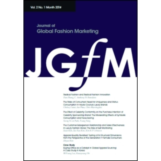 Journal of Global Fashion Marketing: Bridging Fashion and Marketing