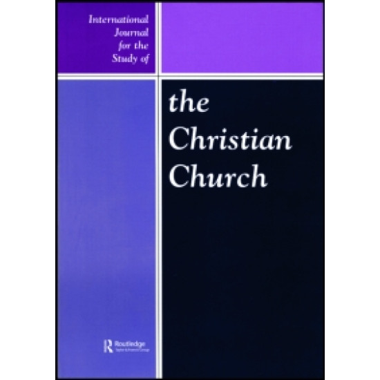 International journal for the Study of the Christian Church
