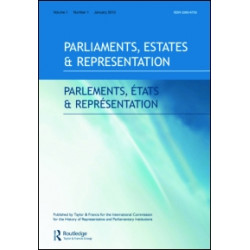 Parliaments, Estates and Representation