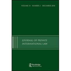 Journal of Private International Law
