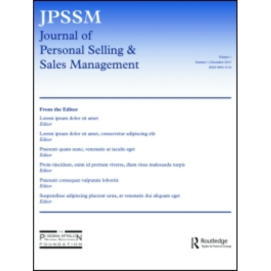 Journal of Personal Selling & Sales Management