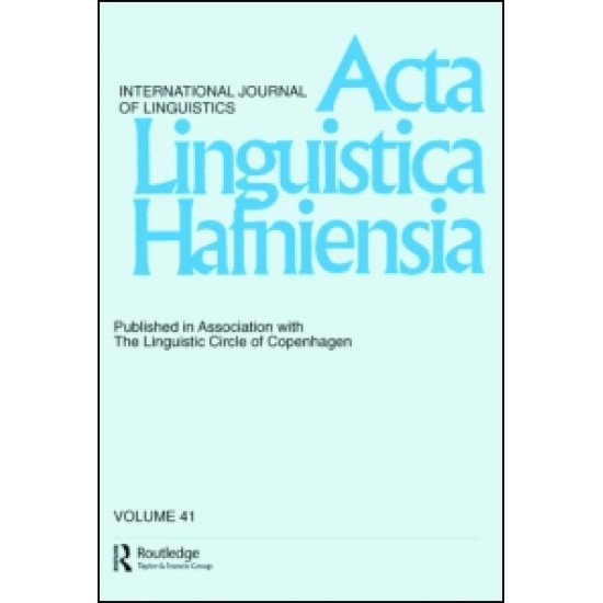 Acta Linguistica Hafniensia: International