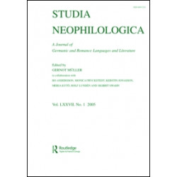 Studia Neophilologica