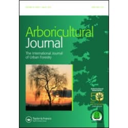 Arboricultural Journal: The International Journal of Urban Forestry