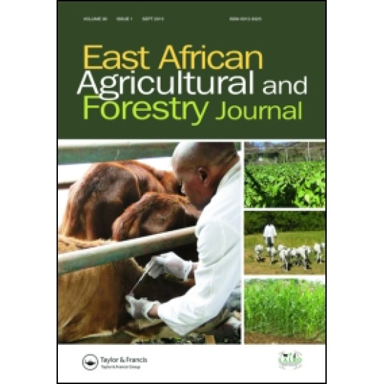 East African Agricultural and Forestry Journal