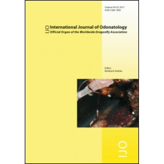 International Journal of Odonatology