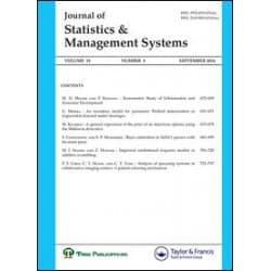 Journal of Statistics and Management Systems