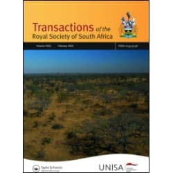 Transactions of the Royal Society of South Africa