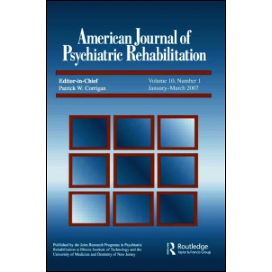 American Journal of Psychiatric Rehabilitation