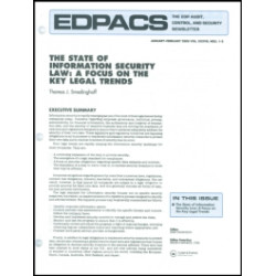 EDPACS: The EDP Audit, Control, and Security Newsletter