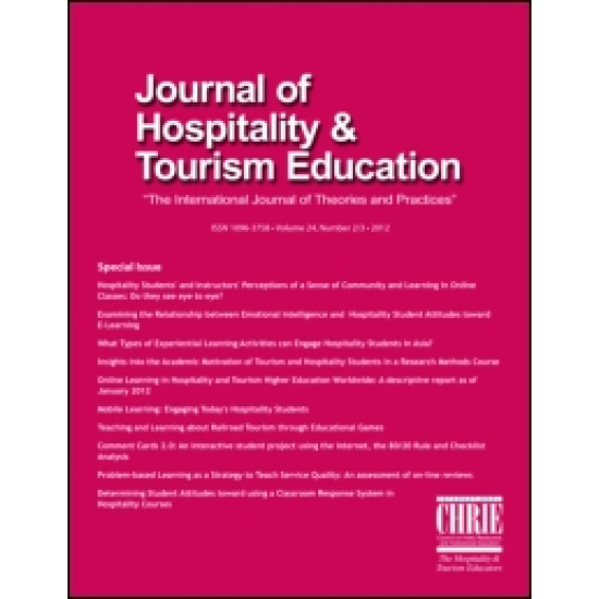Journal of Hospitality & Tourism Education