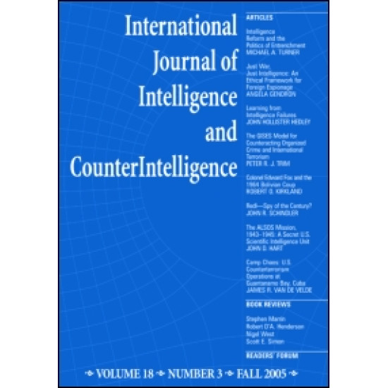 International Journal of Intelligence & Counterintelligence