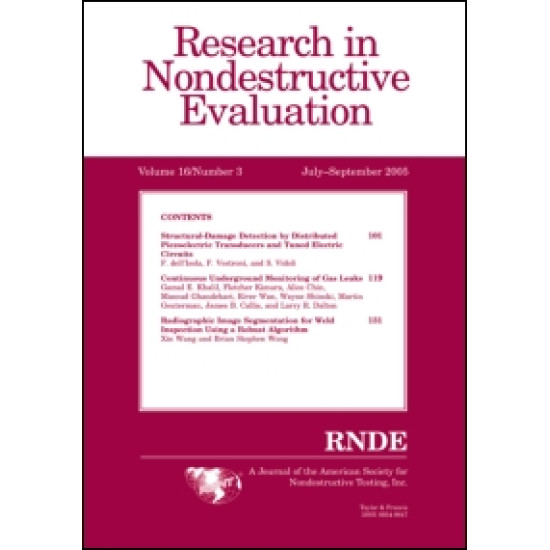 Research in Nondestructive Evaluation