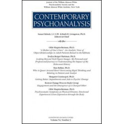Contemporary Psychoanalysis