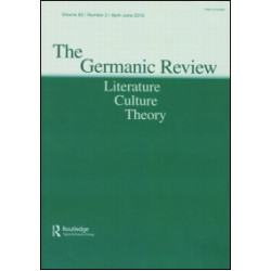 The Germanic Review: Literature, Culture, Theory
