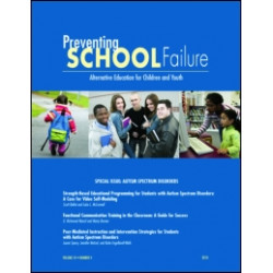 Preventing School Failure: Alternative Education for Children and Youth