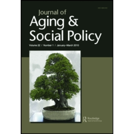 Journal Of Aging & Social Policy
