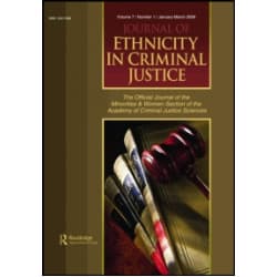 Journal Of Ethnicity In Criminal Justice