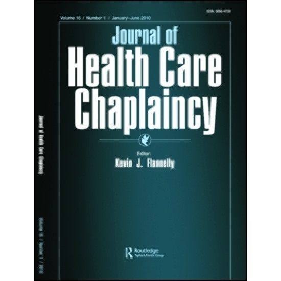 Journal Of Health Care Chaplaincy