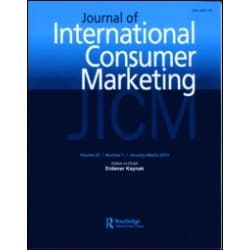 Journal Of International Consumer Marketing