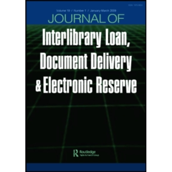 Journal Of Interlibrary Loan,Document Delivery & Electronic Reserve