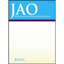 Journal Of Archival Organization