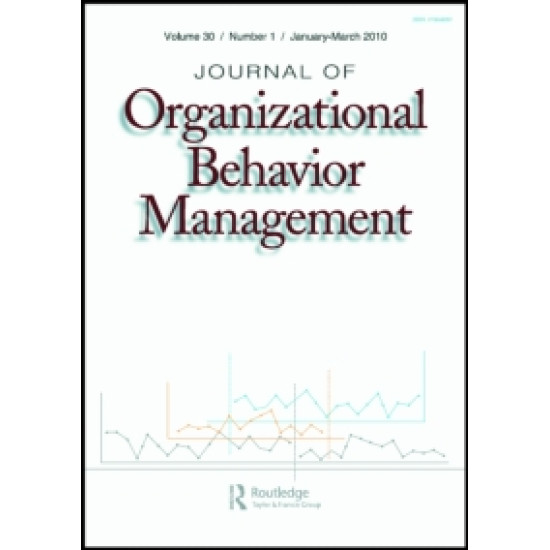 Journal Of Organizational Behavior Management