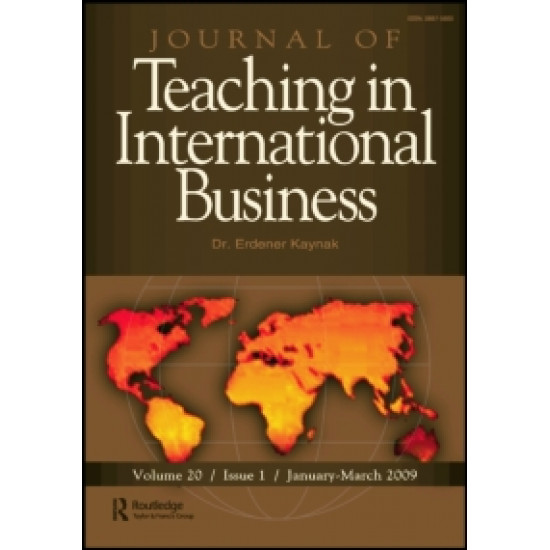 Journal Of Teaching In International Business