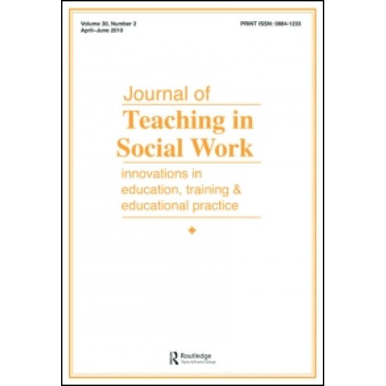 Journal Of Teaching In Social Work