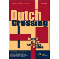 Dutch Crossing (Journal of Low Country Studies)