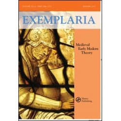 Exemplaria: Medieval / Early Modern / Theory