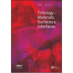 Tribology - Materials, Surfaces & Interfaces